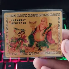 kim bài linh phù phật di lặc