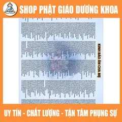 10 TỜ Kinh Phật căn bản Kinh Vu Lan báo hiếu, kinh báo ân cha mẹ( hồi hướng công đức cho cha mẹ)  DƯƠNG KHOA SHOP