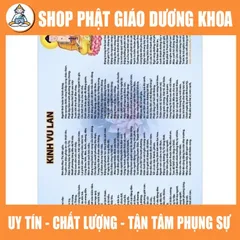 10 TỜ Kinh Phật căn bản Kinh Vu Lan báo hiếu, kinh báo ân cha mẹ( hồi hướng công đức cho cha mẹ)  DƯƠNG KHOA SHOP