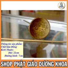 Khánh đồng Việt Nam dai 22cm tụng kinh GIÁ RẺ VÔ ĐỊCH dt115