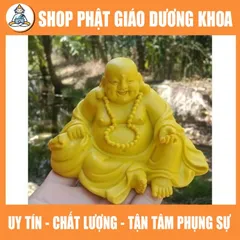 Tượng Phật Di Lặc Cười Hoan Hỉ Cao 9cm GIÁ TẠI XƯỞNG  DƯƠNG KHOA SHOP