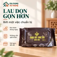 Khăn ướt bao sái bàn thờ hương trầm thơm dịu, tiện dụng vệ sinh bàn thờ đồ thờ cúng