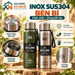 BÌNH GIỮ NHIỆT INOX 304 GIA DỤNG XỨ NGHỆ 1000ML-1500ML CÓ LỌC TRÀ GIỮ NÓNG LẠNH 24 GIỜ