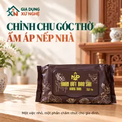 Khăn ướt bao sái bàn thờ hương trầm thơm dịu, tiện dụng vệ sinh bàn thờ đồ thờ cúng
