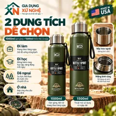 BÌNH GIỮ NHIỆT INOX 304 GIA DỤNG XỨ NGHỆ 1000ML-1500ML CÓ LỌC TRÀ GIỮ NÓNG LẠNH 24 GIỜ