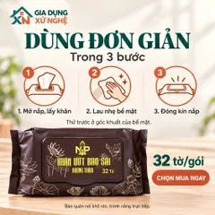 Khăn ướt bao sái bàn thờ hương trầm thơm dịu, tiện dụng vệ sinh bàn thờ đồ thờ cúng