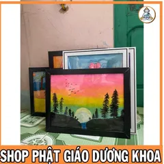 HOẢ TỐC, Khung tranh A3 (30x40) lòng khung treo tường  DƯƠNG KHOA SHOP