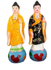 Tượng mẹ địa mẫu diêu trì thánh mẫu 42cm đất nung