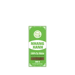 Nhanh xanh Trầm Hương 2 tấc (hộp 200g)