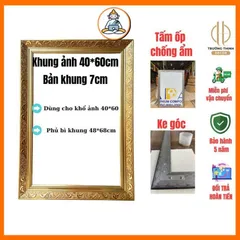 Khung 40*60cm, sản xuất tại xưởng CÓ HOẢ TỐC