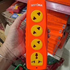 Ổ cắm điện 3,4,6siêu tải SOPOKA cắm chéo 6000Wthế hệ mới chịu tải cao chống va đập chịu nhiệt cao cân mọi loại phích cắm