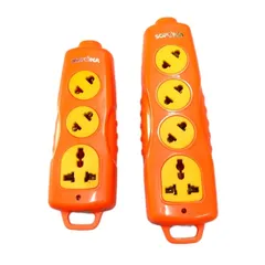 Ổ cắm điện 3,4,6siêu tải SOPOKA cắm chéo 6000Wthế hệ mới chịu tải cao chống va đập chịu nhiệt cao cân mọi loại phích cắm