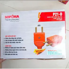 Phích cắm điện chịu tải Sopoka P21-D