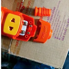 SOPOKA Ổ Cắm Điện CHƯA KÈM DÂY (Tự Đấu Dây) Siêu Chịu Tải - P6000W - Chịu Tải 6000W Chống Cháy
