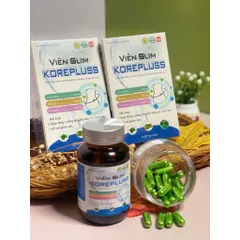 VIÊN UỐNG SLIM KOREPLUSS – GIẢM CÂN AN TOÀN, ĐẸP DÁNG KHỎE DA- Hộp 30v