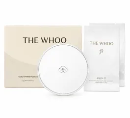 Set Phấn Nước Chống Nắng Cấp Ẩm Whoo Radiant White Moisture Cushion Foundation SPF50+/PA+++