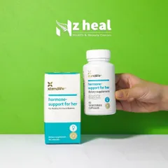 Bộ đôi tăng nội tiết, trẻ hóa da: Xtend-Life Hormone Support For Her + Nzpurehealth Sheep Placenta
