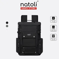 Balo Nam NATOLI Thời Trang Thể Thao Ngăn Đựng Rộng Rãi Chất Liệu Chống Nước - CORE BACKPACK B9