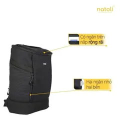 Balo Du Lịch NATOLI Chống Sốc Chống Nước Chất Liệu Siêu Nhẹ Kiểu Dáng Thời Trang - Discovery Backpack B3