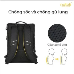 Balo Du Lịch NATOLI Chống Sốc Chống Nước Chất Liệu Siêu Nhẹ Kiểu Dáng Thời Trang - Discovery Backpack B3