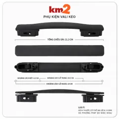 Quai Xách Tay Cầm Vali Kéo Lock Lock KakaShi Delsel Govanni Thay Thế Chất Lượng QXA2