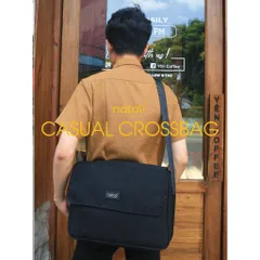 Túi Đeo Chéo NATOLO Vừa Laptop 13 Inch Đi Học Đi Làm Chống Nước - Casual Cross T2