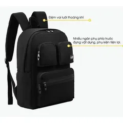 Balo Đi Học Nam Nữ NATOLI Phong Cách Thời Trang Chống Nước Chất Liệu Siêu Nhẹ - Dynamic Backpack B1