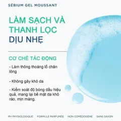 💧 Gel rửa mặt Bioderma Sebium Gel Moussant 400ml chính hãng cho da dầu mụn hiệu quả cao