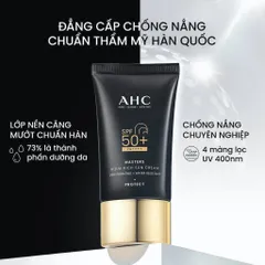 ☀️ AHC Master Aqua Rich Sun Cream Chống Nắng Phổ Rộng, Căng Bóng Da Chính Hãng (Set 2 tuýp 30ml)