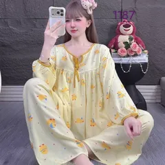 Bộ Đồ Tole Nữ Tay Dài Quần Dài Mặc Nhà, Đồ Ngủ Nữ Vải Tole