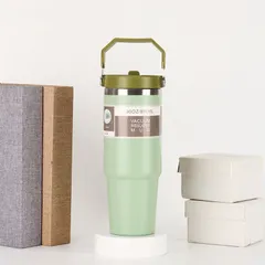 Bình giữ nhiệt di động có ống hút đa chức năng nhiều màu sắc 890ml 850553