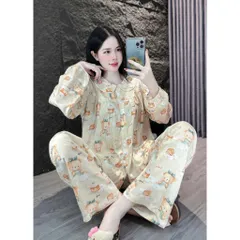 Bộ Đồ Ngủ Tole Tay Dài Quần Dài Nữ Cổ Lá Sen mặc nhà tiếp khách ngày tết – Vải Mát, Mặc Nhà, Đi Chợ Đều Xinh