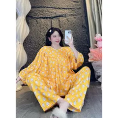 Đồ Bộ Tole  Tay Dài Quần Dài Nữ Mặc Nhà Thoáng Mát,tiếp khách, đi chợ che nắng lịch sự
