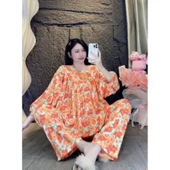 Đồ Bộ Tole  Tay Dài Quần Dài Nữ Mặc Nhà Thoáng Mát,tiếp khách, đi chợ che nắng lịch sự