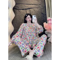 Đồ Bộ Tole  Tay Dài Quần Dài Nữ Mặc Nhà Thoáng Mát,tiếp khách, đi chợ che nắng lịch sự