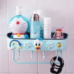 Kệ để đồ nhà tắm, phòng ngủ, nhà bếp cao cấp dán tường siêu chắc chắn hình dễ thương 850563
