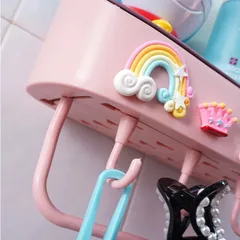 Kệ để đồ nhà tắm, phòng ngủ, nhà bếp cao cấp dán tường siêu chắc chắn hình dễ thương 850563