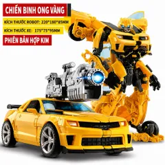 Mô hình đồ chơi tranfomer , đồ chơi robot chiến binh biến hình 2trong1 , chất liệu hợp kim,nhựa abs