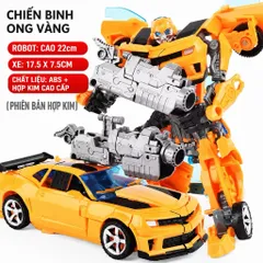 Mô hình đồ chơi tranfomer , đồ chơi robot chiến binh biến hình 2trong1 , chất liệu hợp kim,nhựa abs