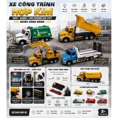 Xe cứu hỏa ,cứu hộ ,xe đồ chơi hợp kim , nhựa abs , mô phỏng chân thực mở cửa linh hoạt, có nhạc