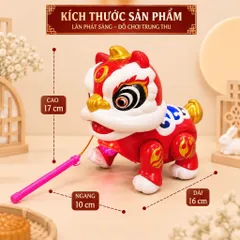 Đèn lồng trung thu kỳ lân thiết kế bắt mắt, màu sắc nổi bật,có nhạc , đèn ,nhựa abs,lồng đèn trung thu