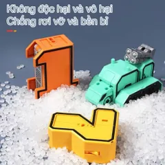 Robot Chữ Số Lắp Ghép Biến Hình Từ Các Con Số 0 - 9 Đồ Chơi Lắp Ráp Cho Bé Phát Triển Tư Duy