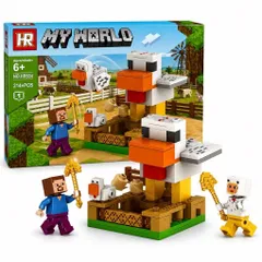 Đồ chơi lắp ráp minecraft my word 210 chi tiết , đồ chơi lắp ráp cho bé