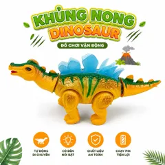 Đồ chơi Khủng long đẻ trứng có đèn nhạc mô phỏng chân thực
