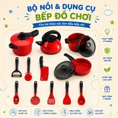 Bộ đồ chơi nấu ăn nhà bếp cho bé , Bếp sài pin aa mô phỏng âm thanh mô phỏng chân thực , giúp bé nhập vai siêu vui