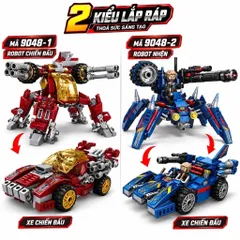 Bộ đồ chơi lắp ráp 208-229chi tiết , lắp ráp được 2 mẫu , đồ chơi lắp ráp cho bé trai , phát triển tư duy