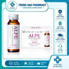 Nước uống collagen Alfe White Program 50ml - Giảm nám, sáng da, hỗ trợ da khỏe mạnh
