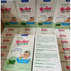 [Mẫu mới] Sữa tắm cho bé Baby khổ qua DHG chai 100ml - Phòng ngừa rôm sảy, hăm tả
