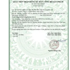 Thực phẩm Spivital Mama chính hãng DHG giúp tăng cường đề kháng cho phụ nữ trong và sau mang thai Hộp 10 vỉ x 10 viên