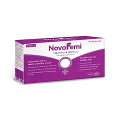 Viên đặt Novofemi Tím - làm sạch, khử mùi, giảm ngứa, khí hư, hỗ trợ dưỡng ẩm